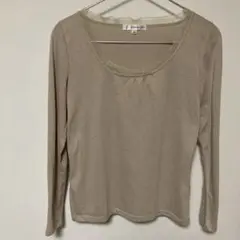 【KLEIN PLUS】カットソー　ベージュ