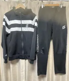 LUZ e SOMBRA ジャージ 上下セット 黒白XL