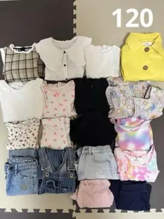 キッズ　女の子　上着あり　春夏　120　まとめ売り　16点