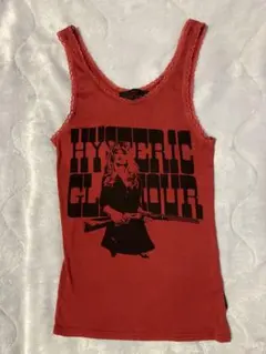 ヒステリックグラマー　レース　ガール　タンクトップ