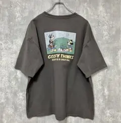 ◆【良品】グーフィー，ミッキーマウス，Disney｜ディズニー，Tシャツ，キャラ