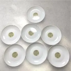 ヤマザキ　春のパンまつり　ホワイト　陶器皿　7枚セット