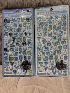 はぴだんぶい ポチャッコ ボンドロ シール 2種セットのサムネイル