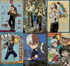 ☆ヒロアカ☆轟焦凍☆クリアファイル☆6枚セット☆