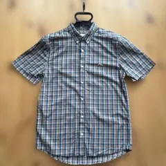 LACOSTE LIVE チェックシャツ　40