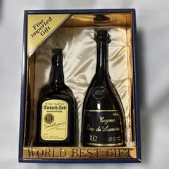 ⭐︎古酒、新品未開封⭐︎ スコッチウイスキー21年とブランデーセット箱入