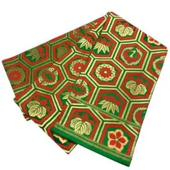 子供着物 子供帯 七五三 亀甲 鶴 桐 花模様 金糸 CO-8144