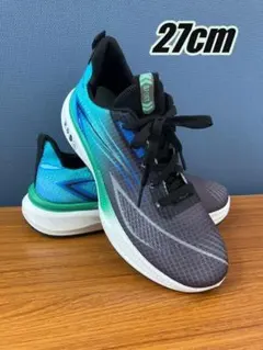 スニーカー　靴　ウォーキング　室内履き　【ブラック】【27cm】のサムネイル
