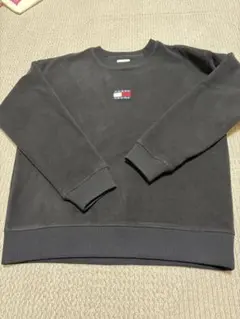 TOMMY JEANS ブラック トレーナー M