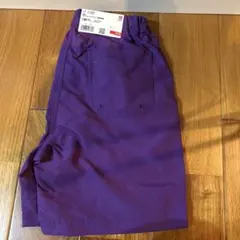 UNIQLO キッズ ギアショートパンツ 130 パープル