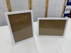 ホワイト ポスターフレーム 2サイズセット