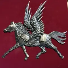 極稀少VINTAGE MEXICO製 イーグルバックル 手彫り×彩色装飾 一点物 