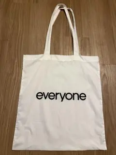 everyone ショッパー　トートバッグ