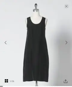 LOEFF　シルク ハブタエ タンクトップ ドレス　ユナイテッドアローズのサムネイル