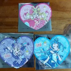 プリキュア ビアードパパ 特典 コースター 3枚セット