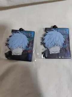 【呪術廻戦】五条悟ラバーキーホルダー 2個セット