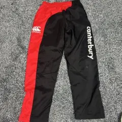 canterbury ウォームアップパンツ Lサイズ 赤/黒