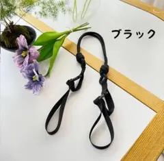 バッグストラップ　ショルダーストラップ　パラコード　黒　人気　肩掛け