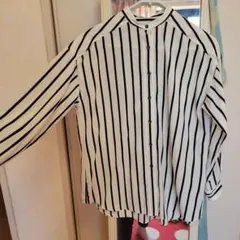 さらっとしたストライプシャツのサムネイル