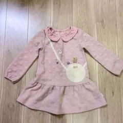 クレードスコープ ピンクドット柄ワンピース