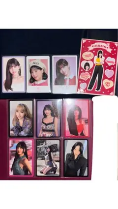 TWICE モモ　トレカ　セット