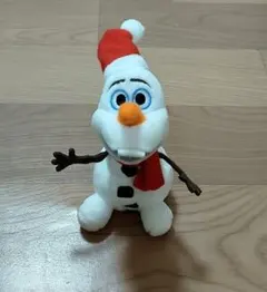 ディズニー　アナと雪の女王　オラフ　クリスマス　マスコット