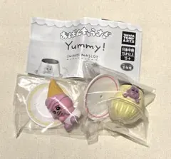 おぱんちゅうさぎ　ガチャガチャ　プリン　ソフトクリーム　2個セット