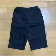 【COMME CA ISM】黒 ハーフパンツ 140／美品