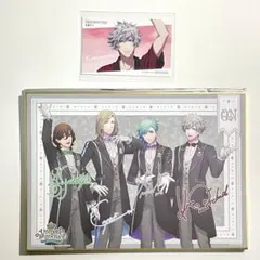 うたプリ WL 入場特典 ミニ色紙 カルナイ 蘭丸イラストカード 2点セット