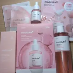 Medicube PDRN　ピンクセラム　トナー　美容液　セット　フェイスマスク