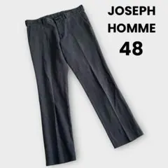 JOSEPH HOMME 48 グレー　カジュアル　スラックス　ストレッチ