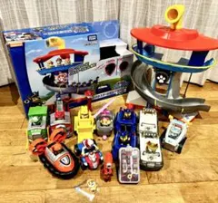 パウパトロール パウステーション ビークル おしゃべりタッチフォン セット