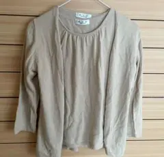 a.v.vアンサンブル　ニット ベージュ