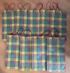 伊勢丹デパート紙袋　ショップバック　9枚