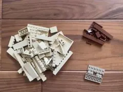 【美品】LEGOブロック　茶・ベージュ系パーツまとめ売り
