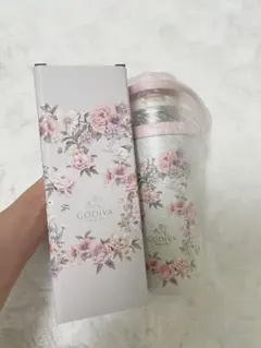 GODIVA オリジナルボトル 水筒 花柄 ステンレスボトルのサムネイル