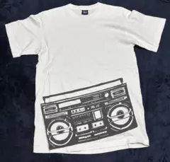 STUSSY ステューシー LASONIC ラソニック ラジカセ Tシャツ M