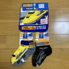 新品 プラレール 新幹線 プチタオル 靴下