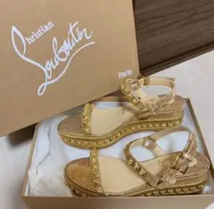 【本日のみ値下げ】クリスチャンルブタン　サンダル