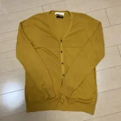 カーディガン　L（3）サイズ　黄色　春先