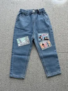 リトシー　ミッキー・ミニー コミックプリント 長ズボン