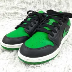 極美品 22.5㎝◎NIKE ナイキ AJ1エアジョーダン1 ラッキーグリーン