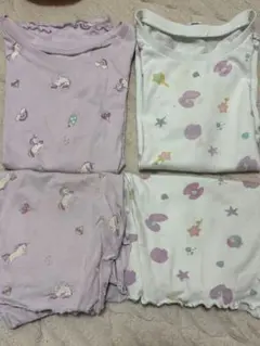 ユニコーンデザインパジャマセット　120 GU