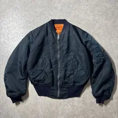 80s USA alpha type MA-1 flight jacket