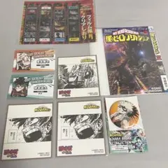 ヒロアカ　爆豪勝己　緑谷出久　缶バッジ　名刺カードコレクション　ジャンプ　特典