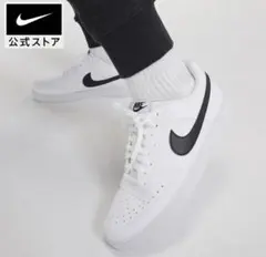 最安値美品送料無料人気完売NIKEコートビジョンLOW スニーカーホワイト25