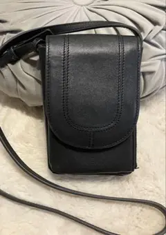トプカピ✩本革スマホショルダー ブラック