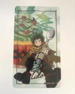 ヒロアカ　緑谷　オープンスクール　クリアカード　カップケーキ