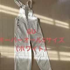 ホワイトデニムサロペット