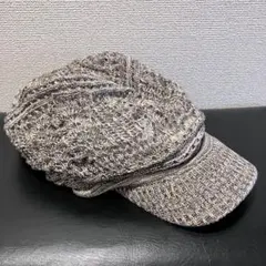 ニットキャップつば付き